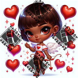 Valentines Cupid Girls (AI Art) 8PK Bundle