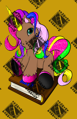 Melanated Unicorn back to school