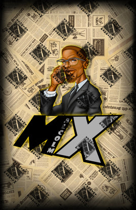 Malcolm X 5PK Bunlde Png