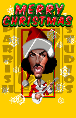 Prince Christmas Caricature PNG