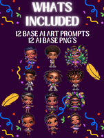 
              Mardi Gras Carnival 12 AI Prompt Guides With 12 samples Included
            