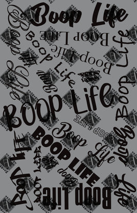 Boop Life Black words BG only