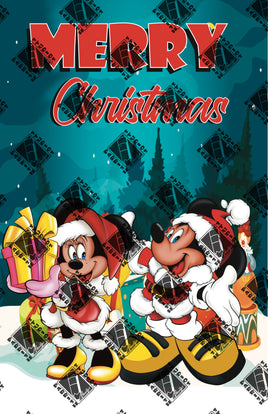 Mr. & Mrs. M. Claus  BG / Words