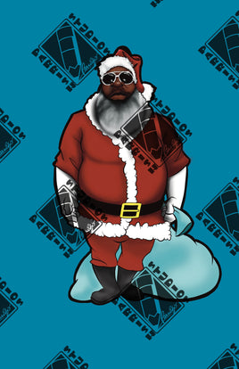 Blac Santa No BG No Words